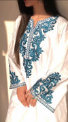 White Elegant Embroidered 2Pc