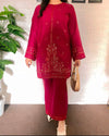 Sea Shell Embroidered 2Pc